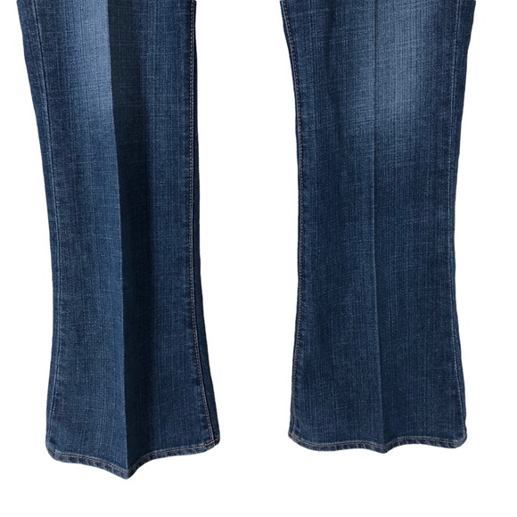 Old Navy “The Flirt” Jeans Plus Size 16, Iron Seamed on Front; Boot Cut Midrise - Picture 6 of 10